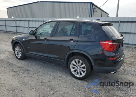 2016 BMW X3 xDrive28I from USA, damaged, VIN 5UXWX9C59G0D92358